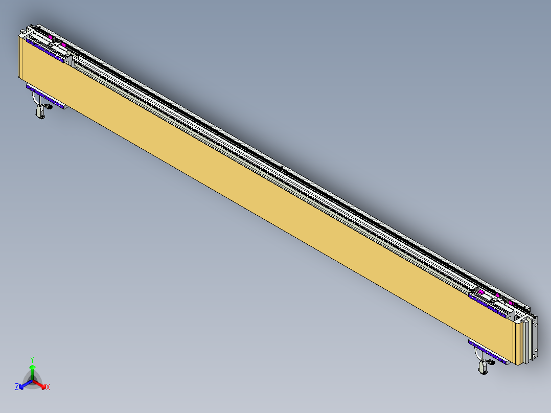 威洛博VL系列3d模型模组2VL17E2Y-S1900正等轴测图