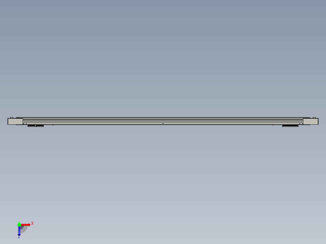 威洛博双电机滑台-VBC14S2-L50-S2400-BLR-P40-C6俯视图
