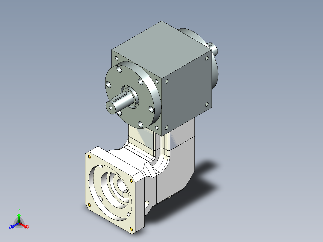 换向器PW110双轴 ZPGH90-L1 24-95-130-M6.stp