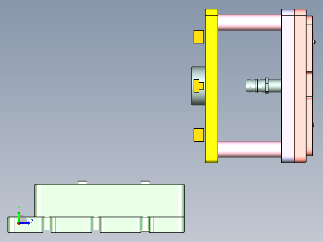 UX490-C-CNC4-0920左视图