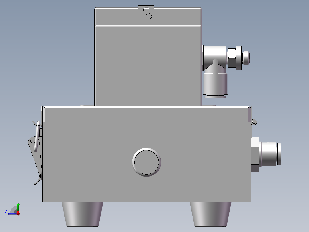 切脚成型治具右视图