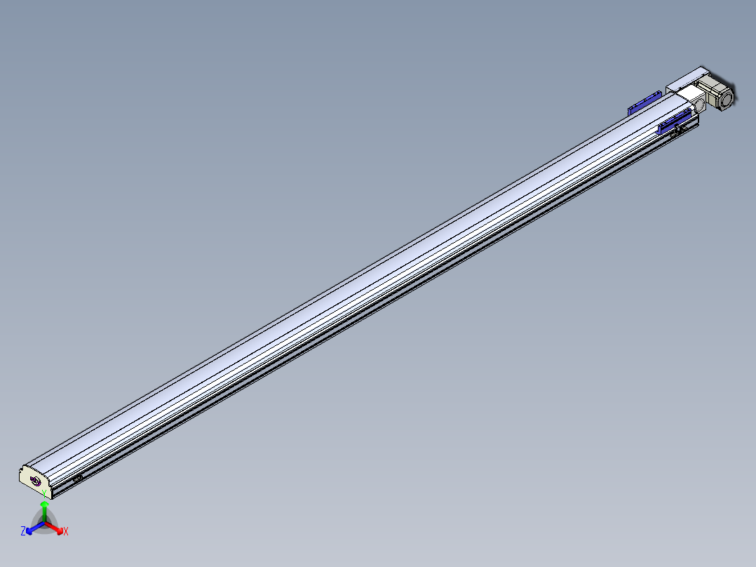 同步带滑台-半封闭B17H-L50-S3100-L-P75-D3