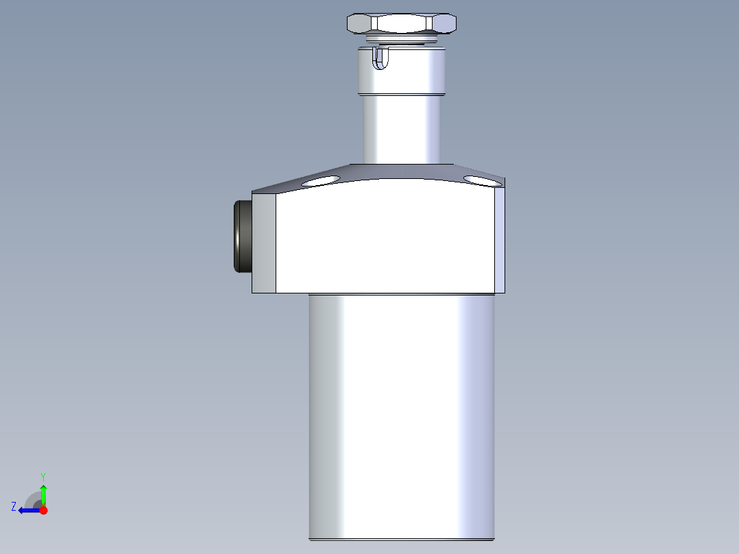 KOSMEKLT0360-CR-Y60多系列多零件图纸模型多系列多零件图纸模型右视图