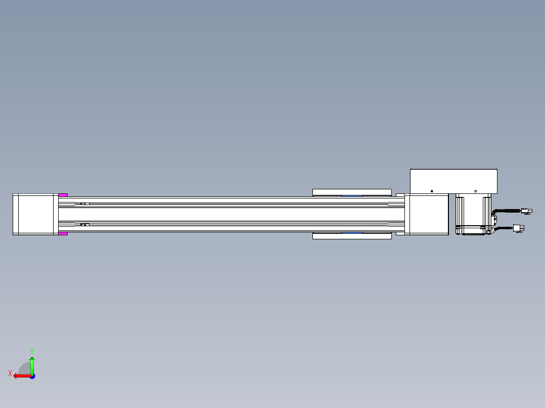 威洛博LB.GB同步带传动--欧规系列GB8-L96-S550-BR-P75后视图