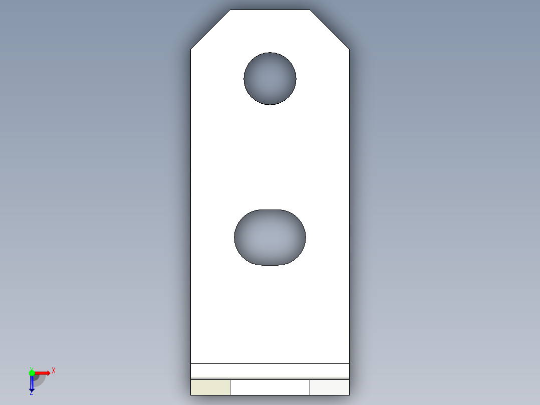 光电_激光传感器04）LS101_T_安装支架_3D俯视图