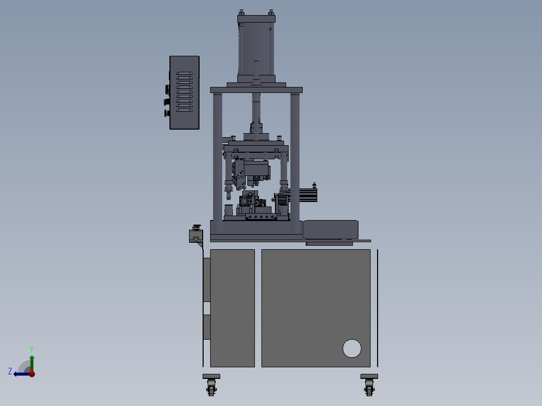摄像头气密性泄露检测设备右视图