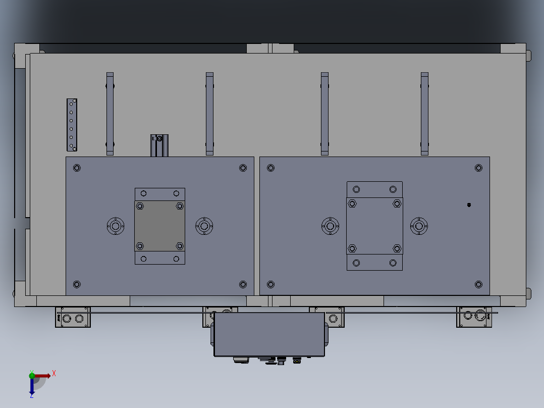 摄像头气密性泄露检测设备俯视图