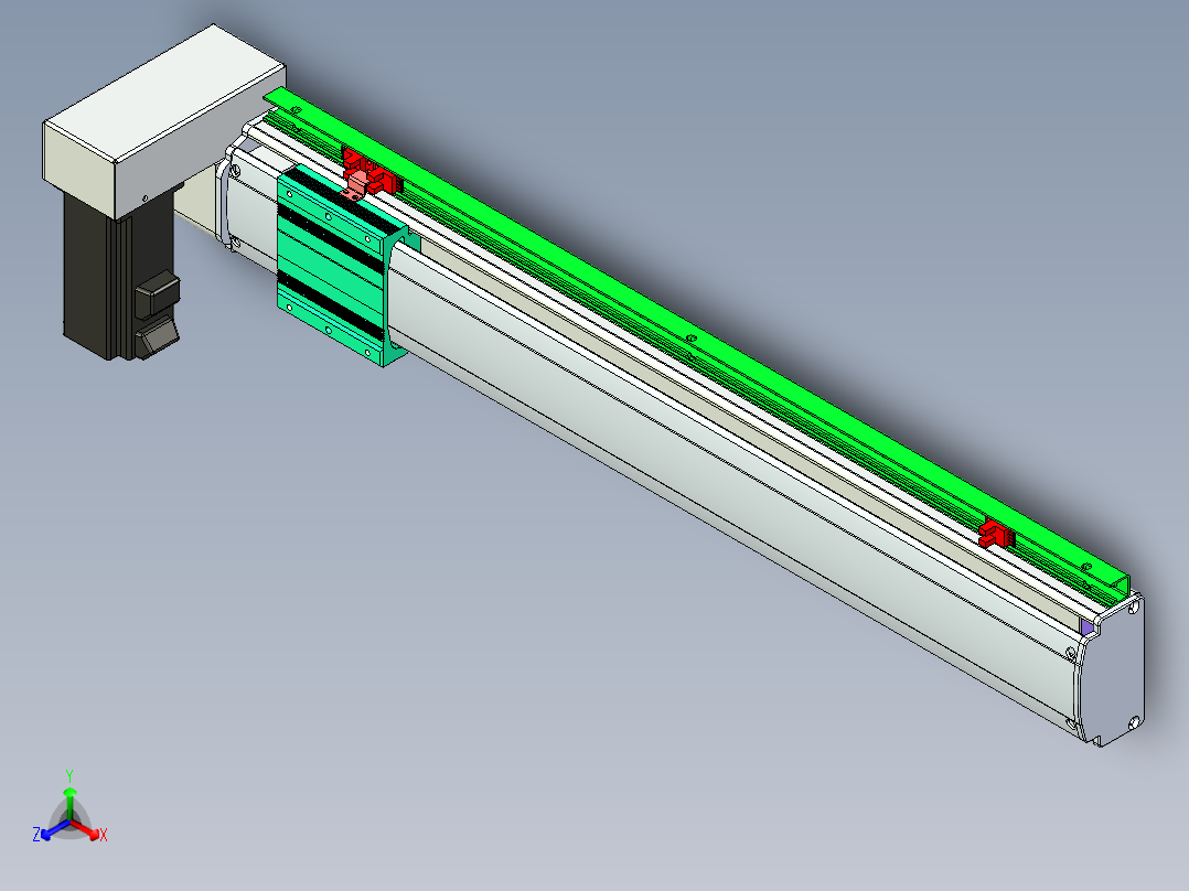 威洛博VBF10-L45-S550-BRU-P40-C4正等轴测图