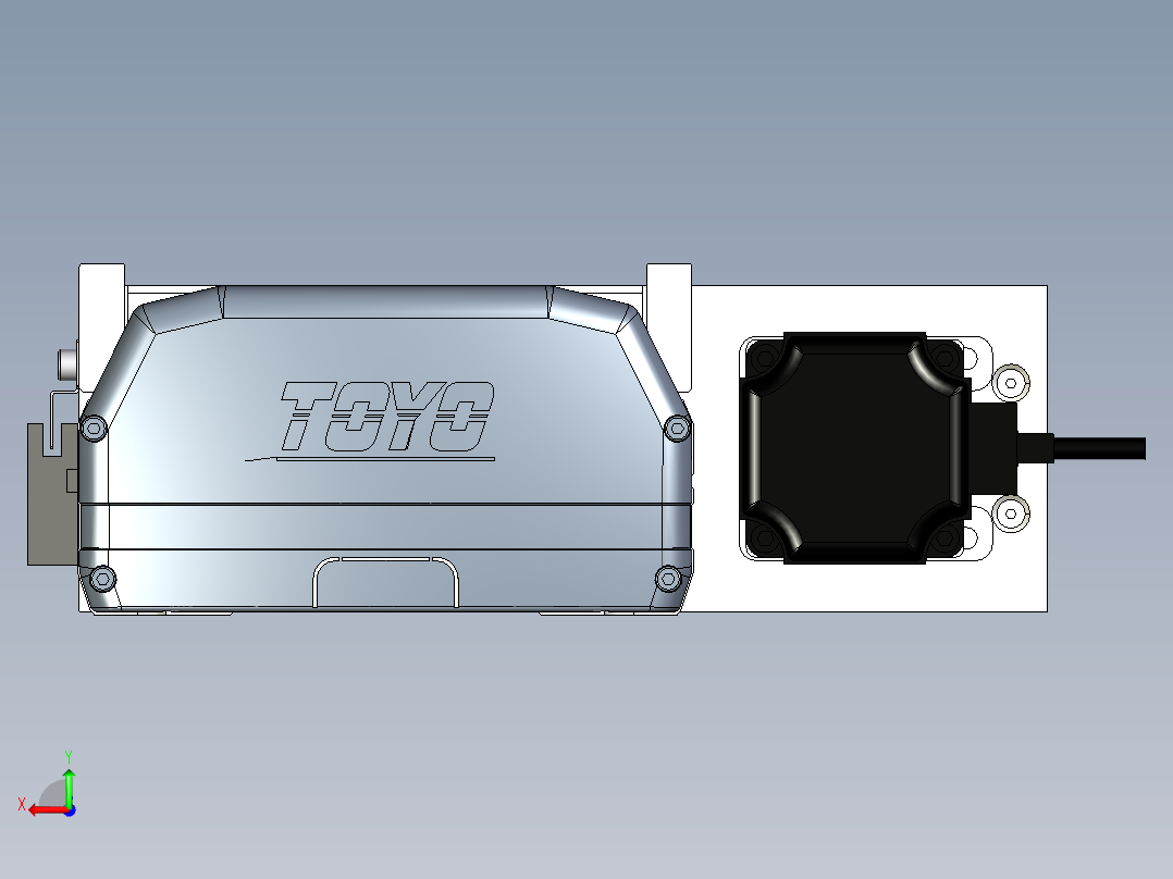 Toyo东佑达直线模组-ETH17-900-BR-M40B后视图