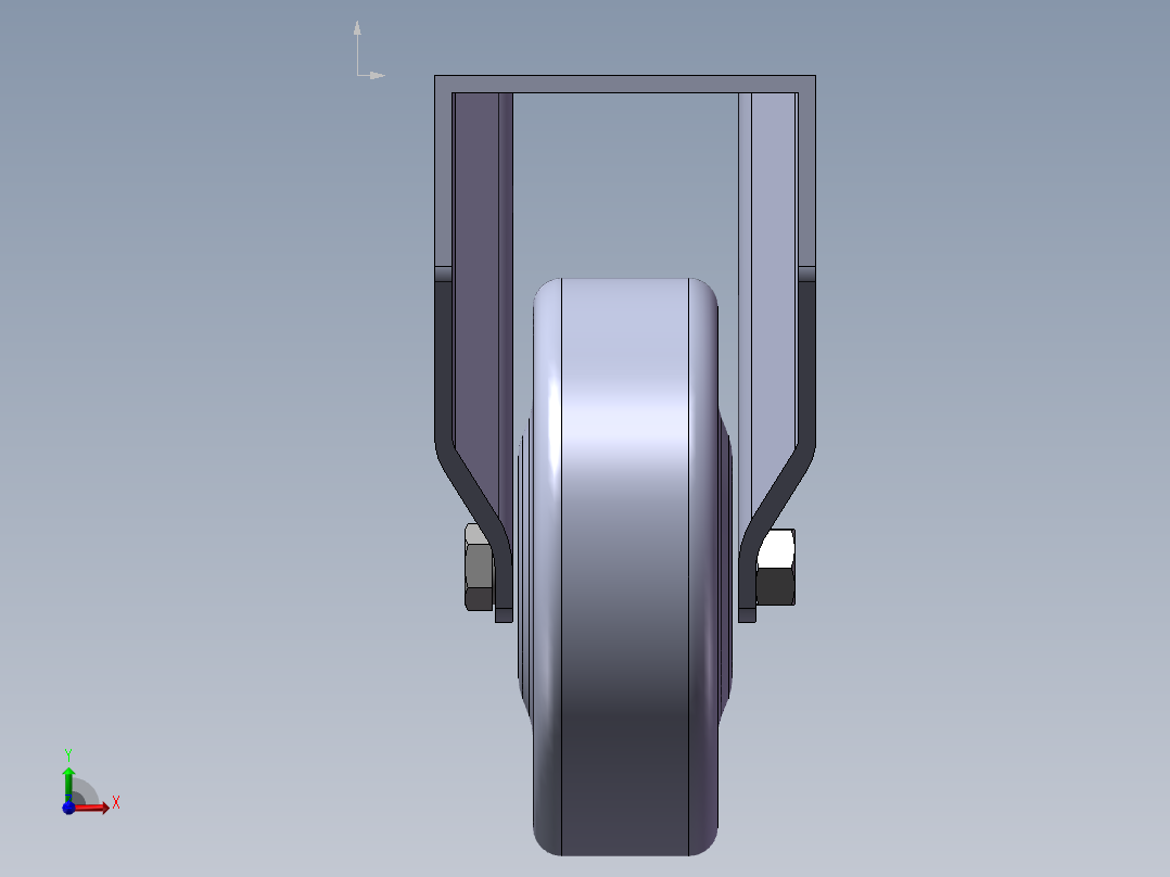 铝型材及其附件5.41.100F前视图
