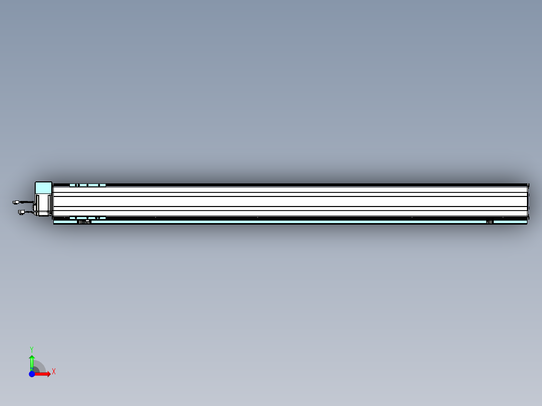 威洛博VBF同步带传动一般环境VBF14-L45-S1550-BRU-ZP40-C3前视图