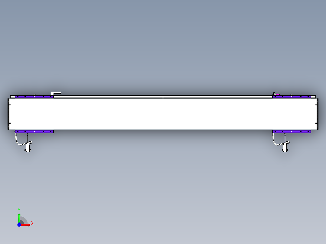 威洛博VL系列直线电机模组-2VL17E3-S1150前视图