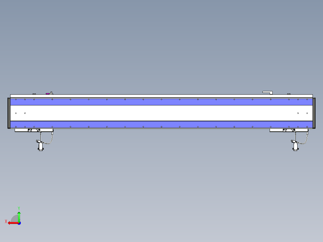 威洛博VL系列直线电机模组-2VL17E3-S1150后视图