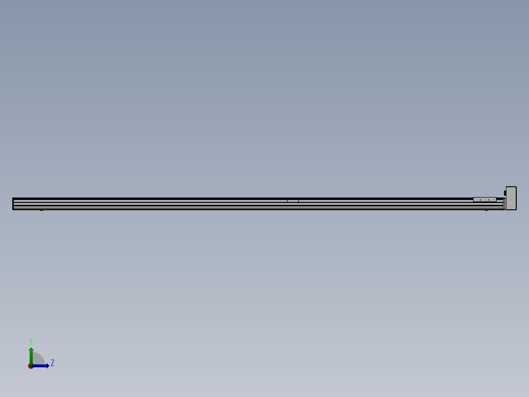 精密模组MT140-L110-2700-LU-M40-C4左视图