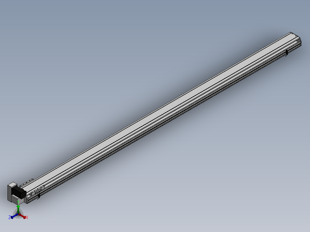 精密模组MT140-L110-2700-LU-M40-C4正等轴测图