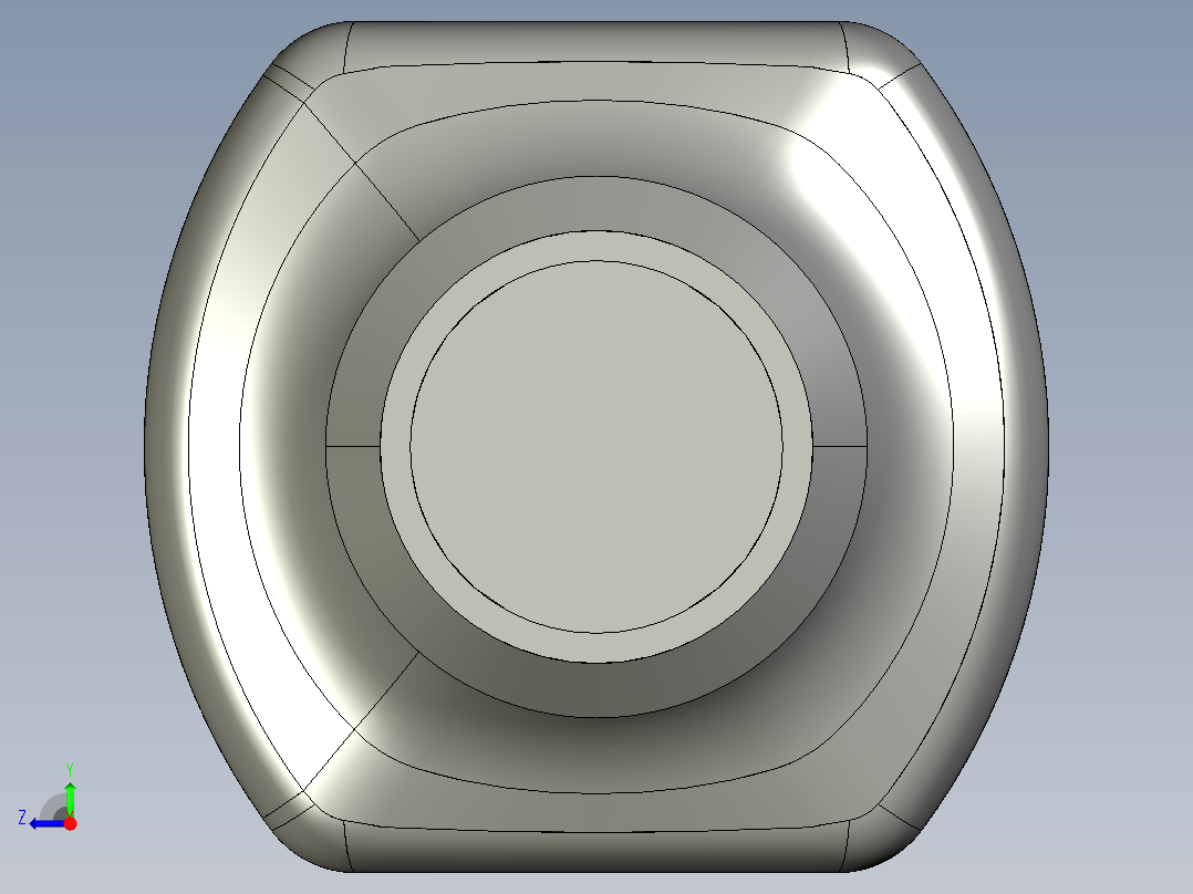 基恩士CA-R20cable_kc图纸模型右视图