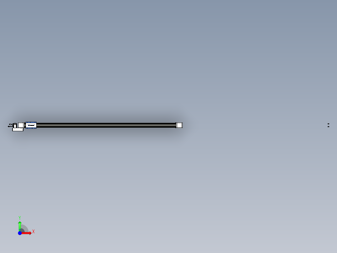 威洛博LB.GB同步带传动--欧规系列GB8-L96-S2350-BL-P40前视图