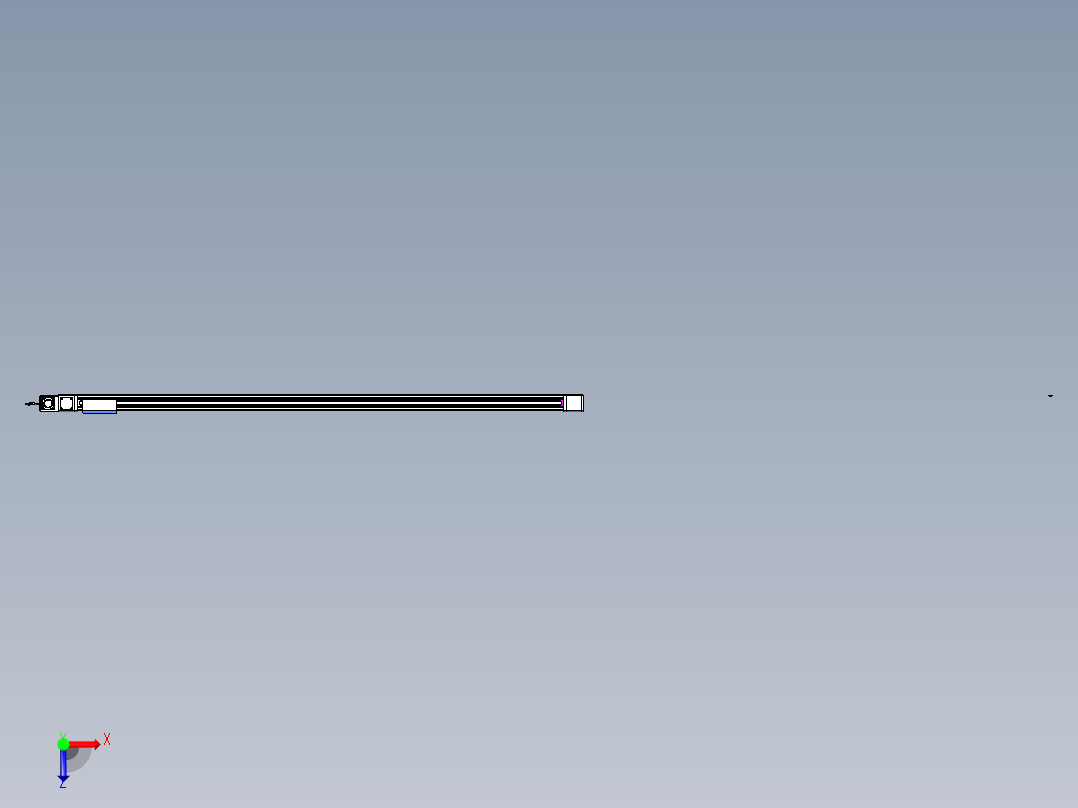 威洛博LB.GB同步带传动--欧规系列GB8-L96-S2350-BL-P40俯视图