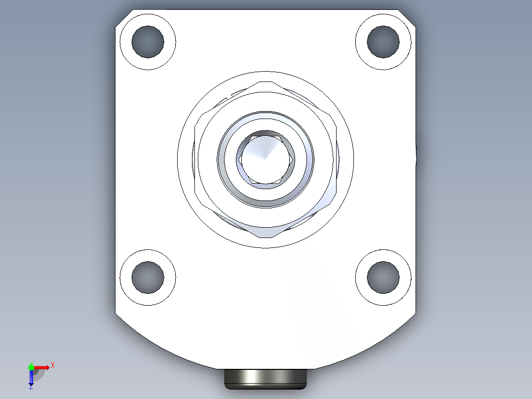 KOSMEKLT0480-CR-Y30多系列多零件图纸模型多系列多零件图纸模型俯视图