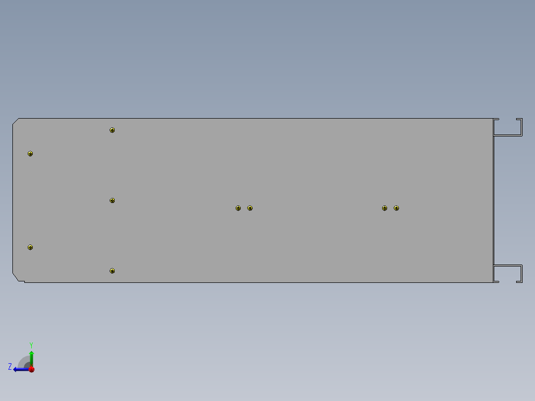 整流模块柜sw16可编辑右视图