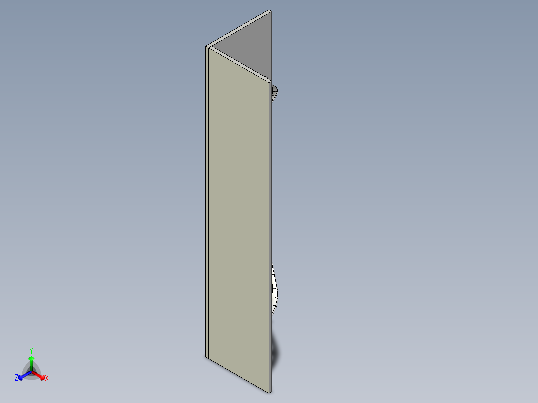 三角支架2正等轴测图