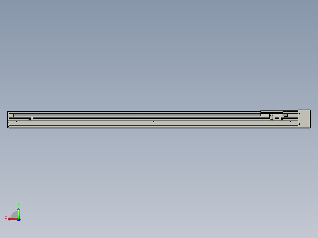 威洛博VF8-S800-BL后视图
