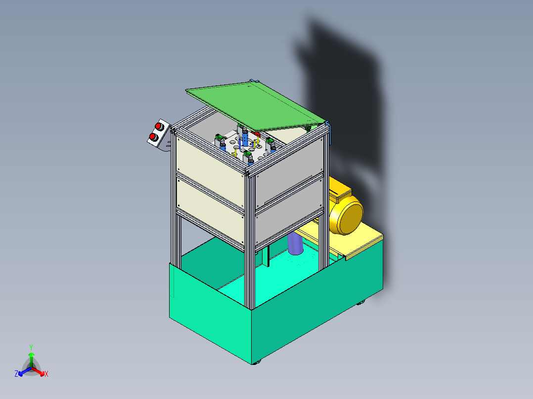 水刀2正等轴测图