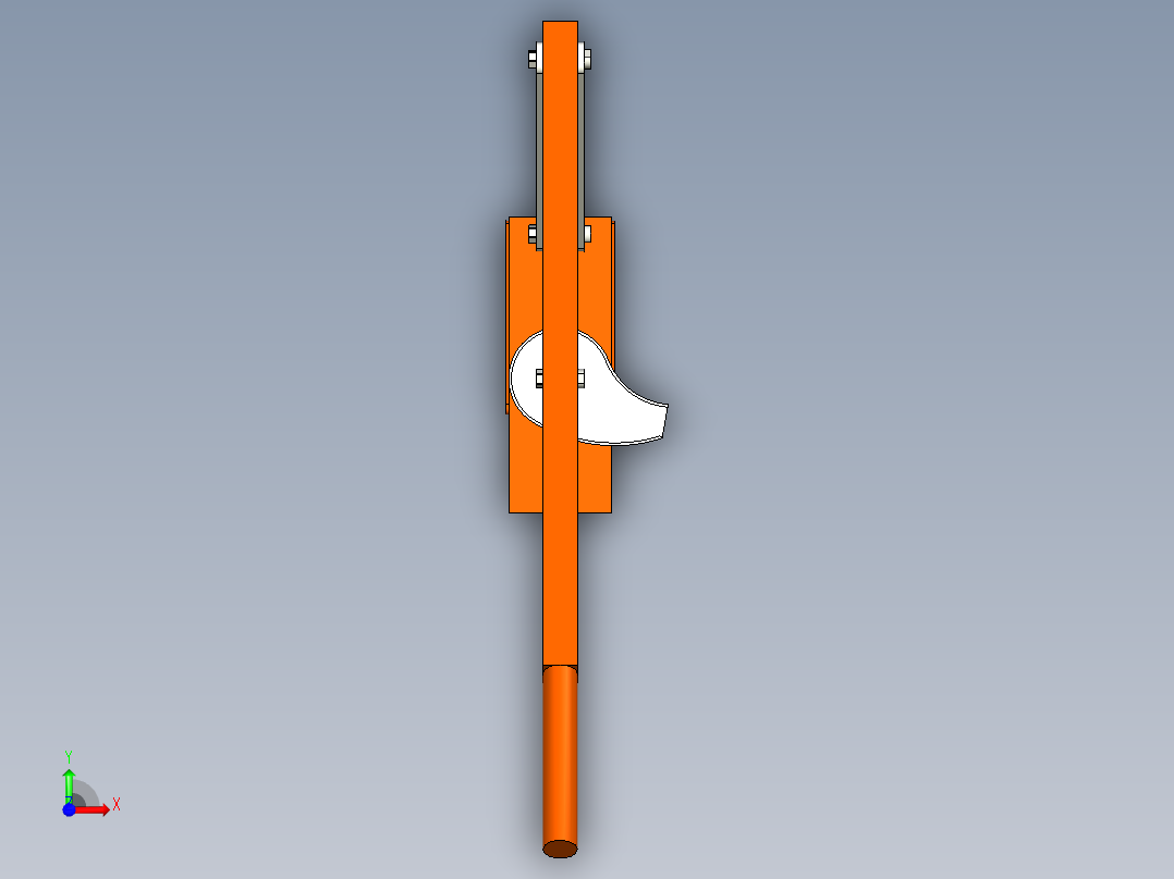 手压玉米脱粒机conventional-corn-sheller-INV前视图