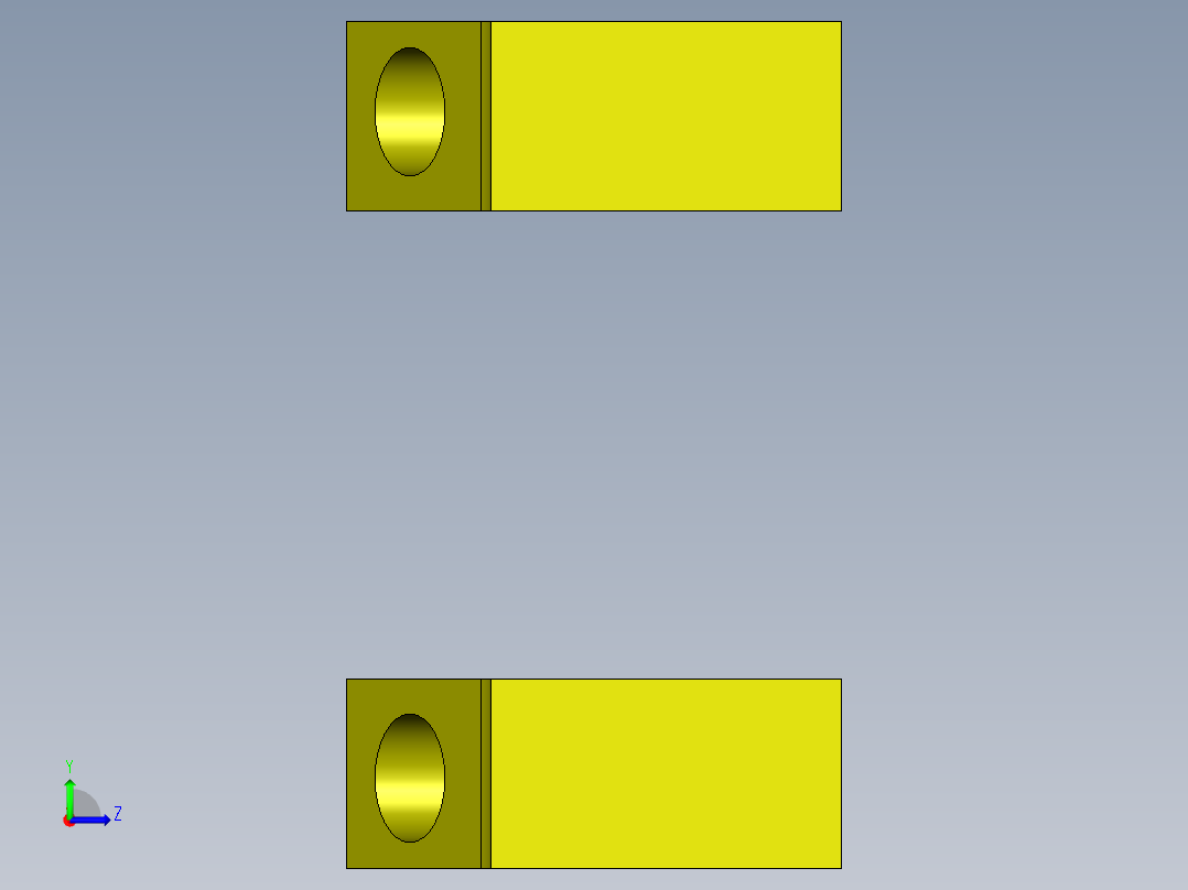 德克斯TUNKERS气缸数模KS_100_2_SD_A01_3D_KS100左视图
