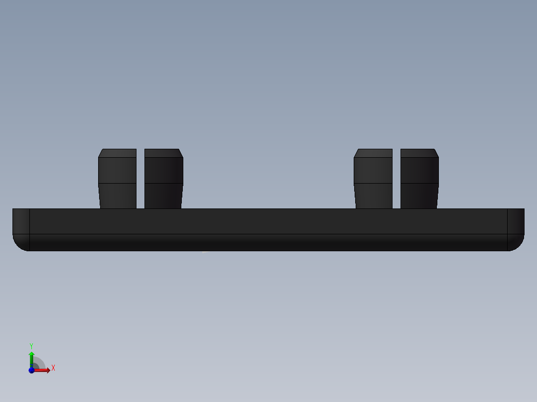 铝型材及其附件4.11.30.6060L前视图