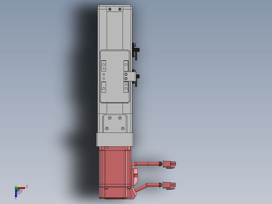 精密模组MY60-T10-50L-BC-P20B-C4-C俯视图
