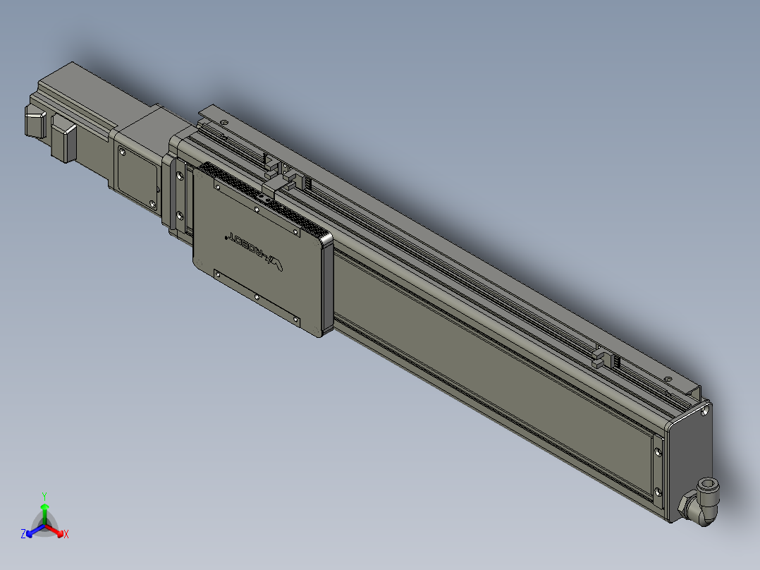 威洛博VC10-S350-BC-P40正等轴测图