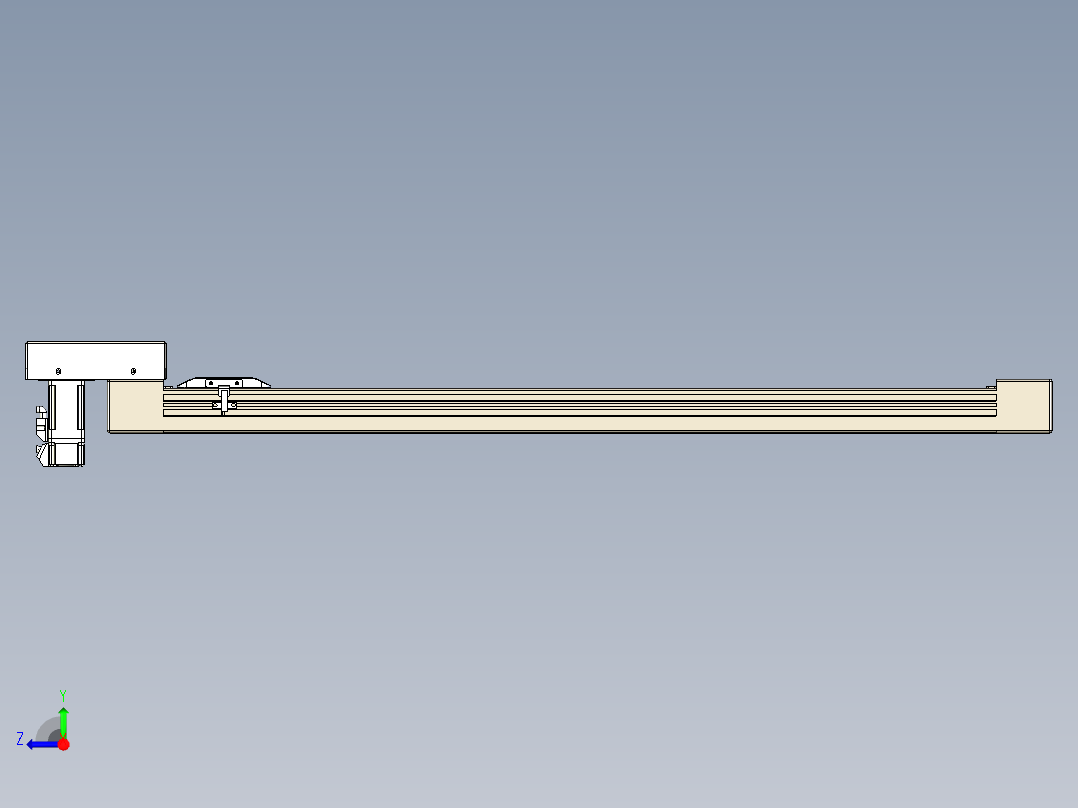 同步带全封闭直线模组TPA-HCB-65S-90-L750-M-Y-P10-N3右视图