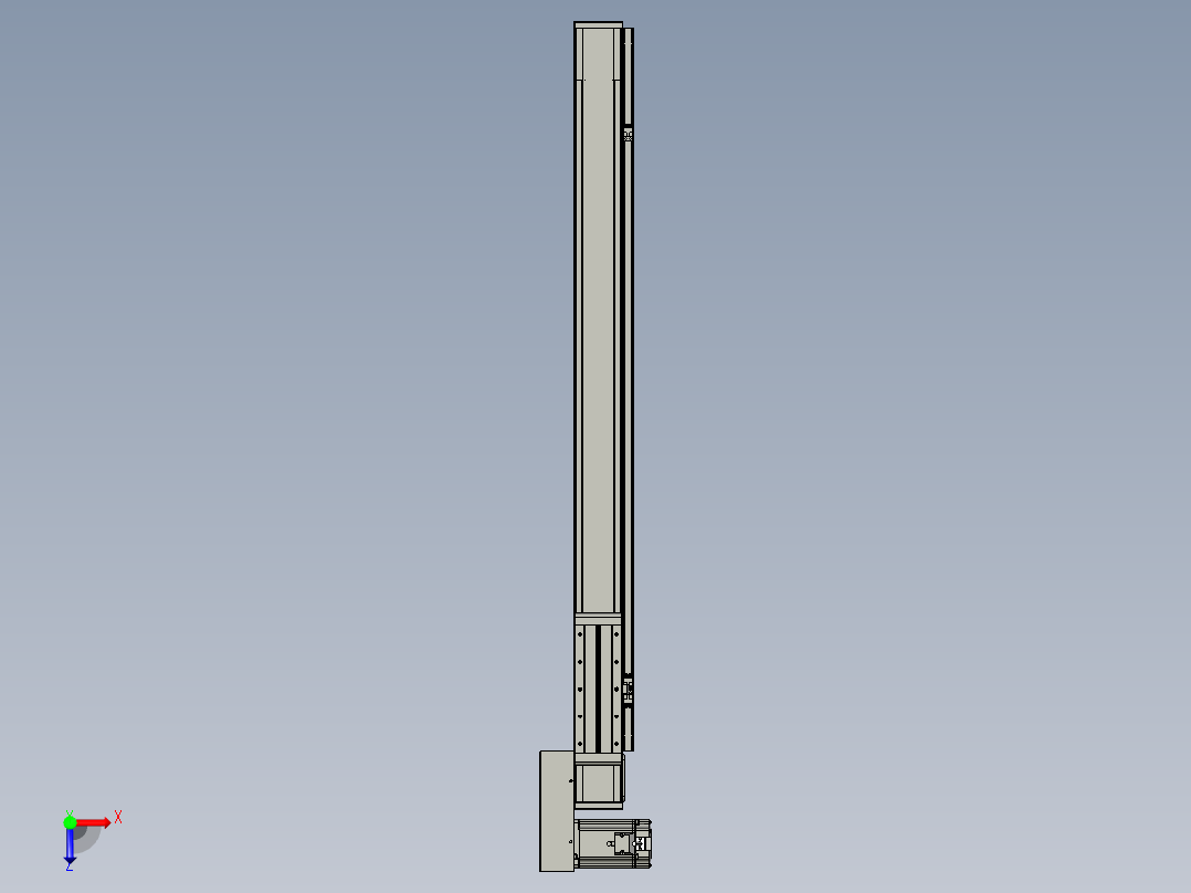 欧规系列-LB8-L75-S900-BR-ZP75-C3俯视图