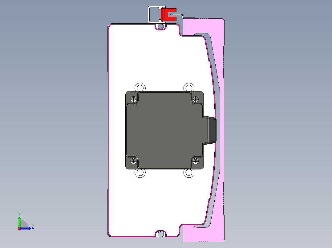 VF丝杆传动-一般环境VF22-L20-C-S800-BC-P75-C4左视图