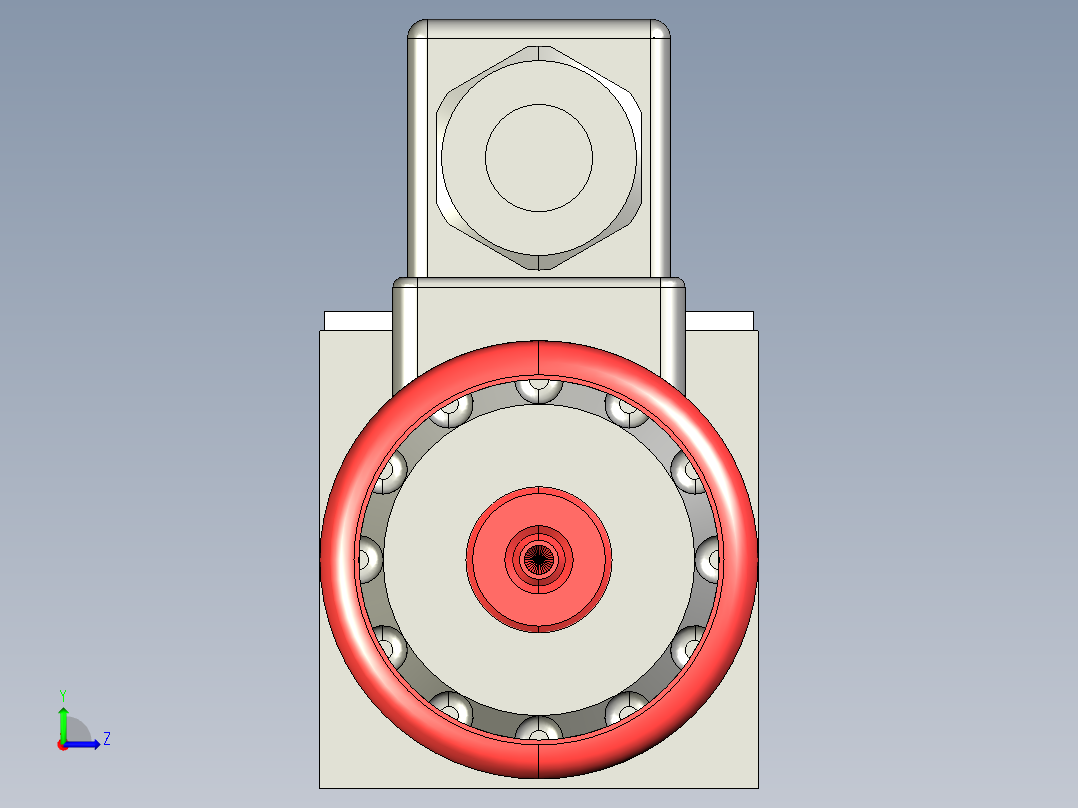 控制阀SDHL-0710-X24左视图