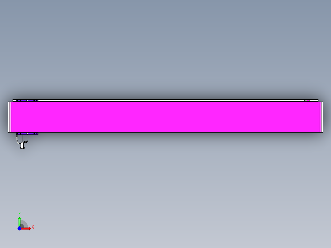 威洛博VL系列直线电机模组-VL22H2-S2000前视图