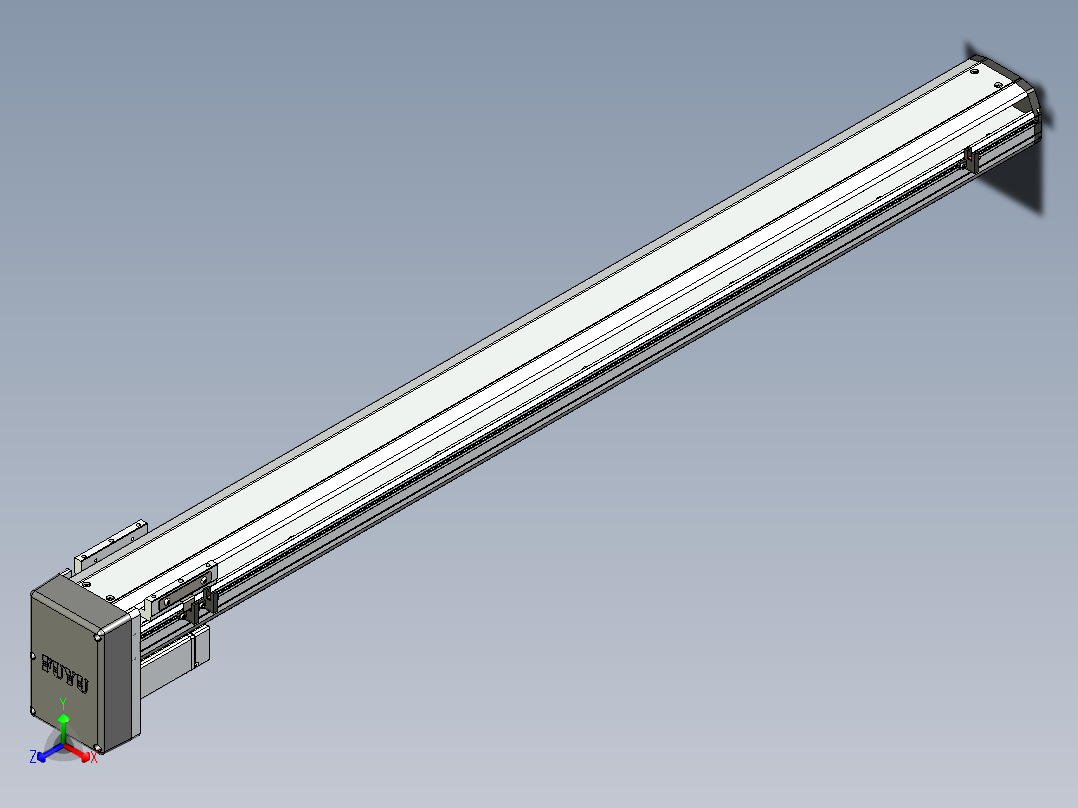 模组FTH10-L10-1050-BD-T40-C4正等轴测图