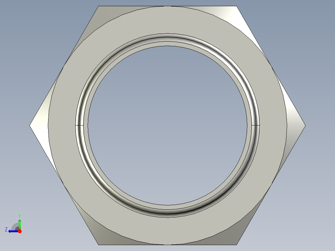 软管与硬管连接用工业通用接头0120_20_27右视图