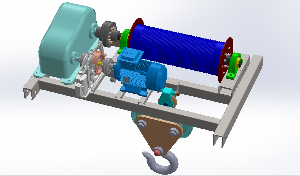 桥式起重机小车设计