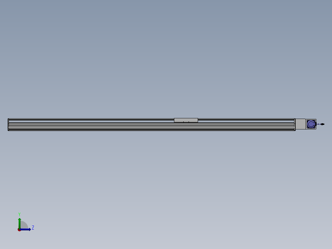 精密模组MT220-L150-2400-R-M75-C4左视图