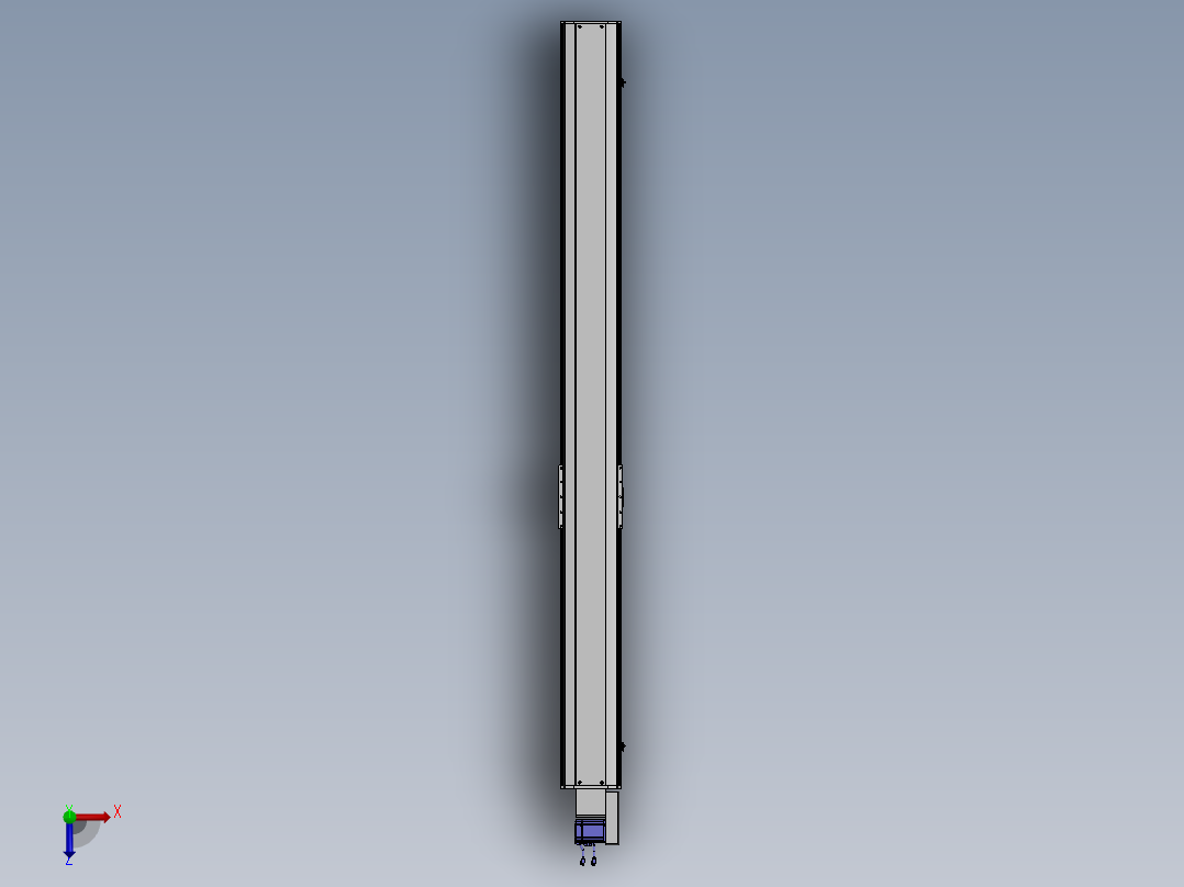 精密模组MT220-L150-2400-R-M75-C4俯视图