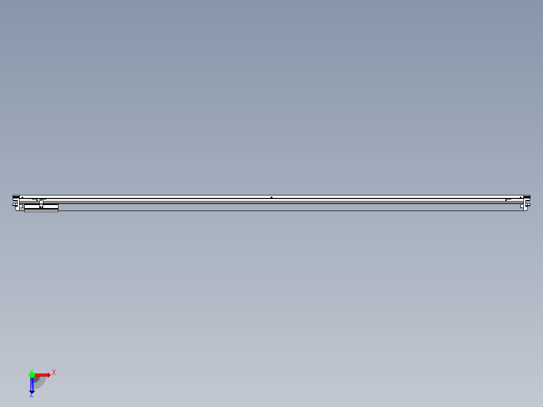 威洛博VL系列3d模型模组VL17E2Y-S2450俯视图