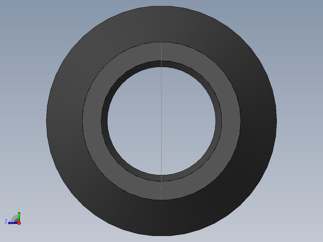 PVC公制管件-50x32 Reducer后视图