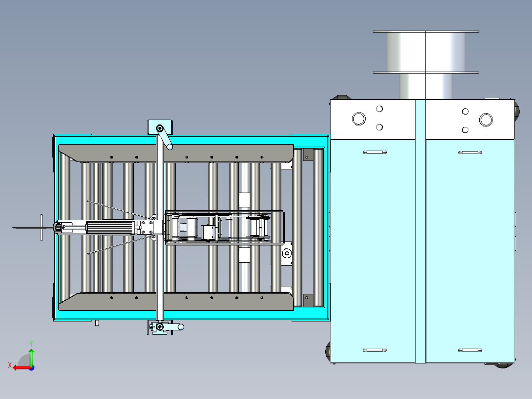 2023.02月-粗铜电缆线加工设备ug10后视图