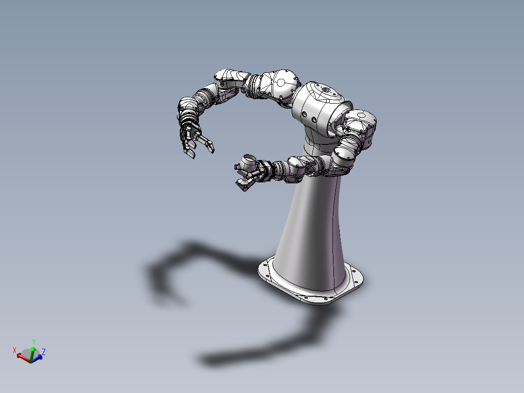 <span style='color: red'>3D</span>模型资料 <span style='color: red'>机械设计</span>专业非玩具<span style='color: red'>工业</span>智能<span style='color: red'>机器人</span> 多<span style='color: red'>关节</span>仿真机械手