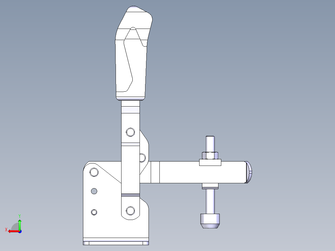 德克斯TUNKERS气缸数模T2-67U后视图