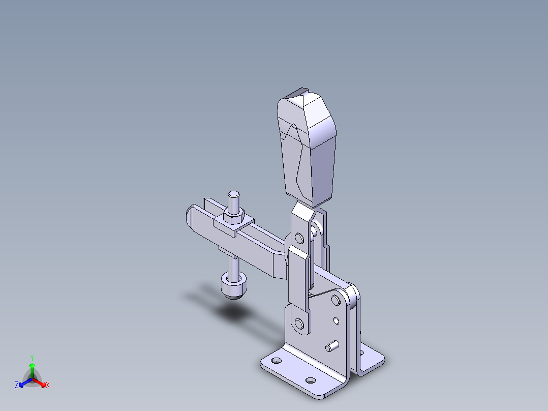 德克斯TUNKERS气缸数模T2-67U正等轴测图