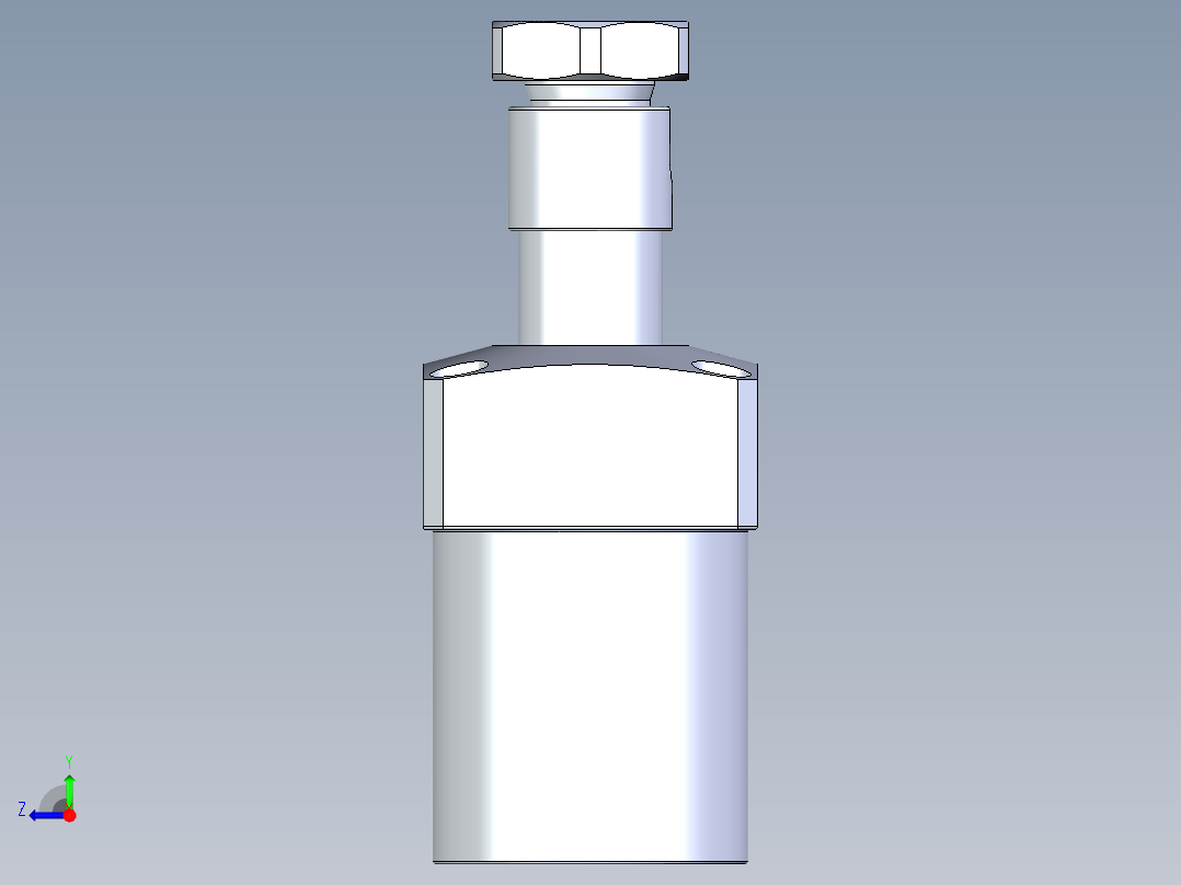 KOSMEKLHA0480-GL多系列多零件图纸模型右视图