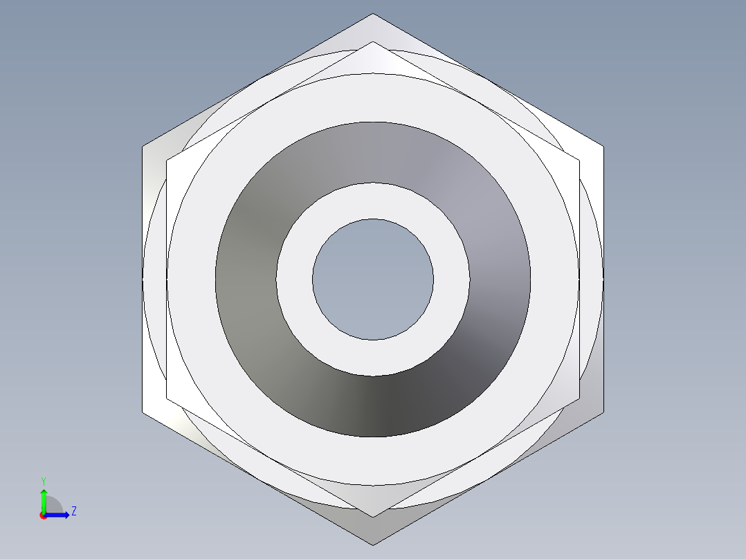 卡套式工业通用硬管接头EO_Weld_connector_AS08S左视图